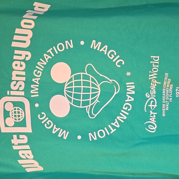 Walt Disney World Adult Green Zip Hoodie Sz XL NWT - Picture 2 of 8